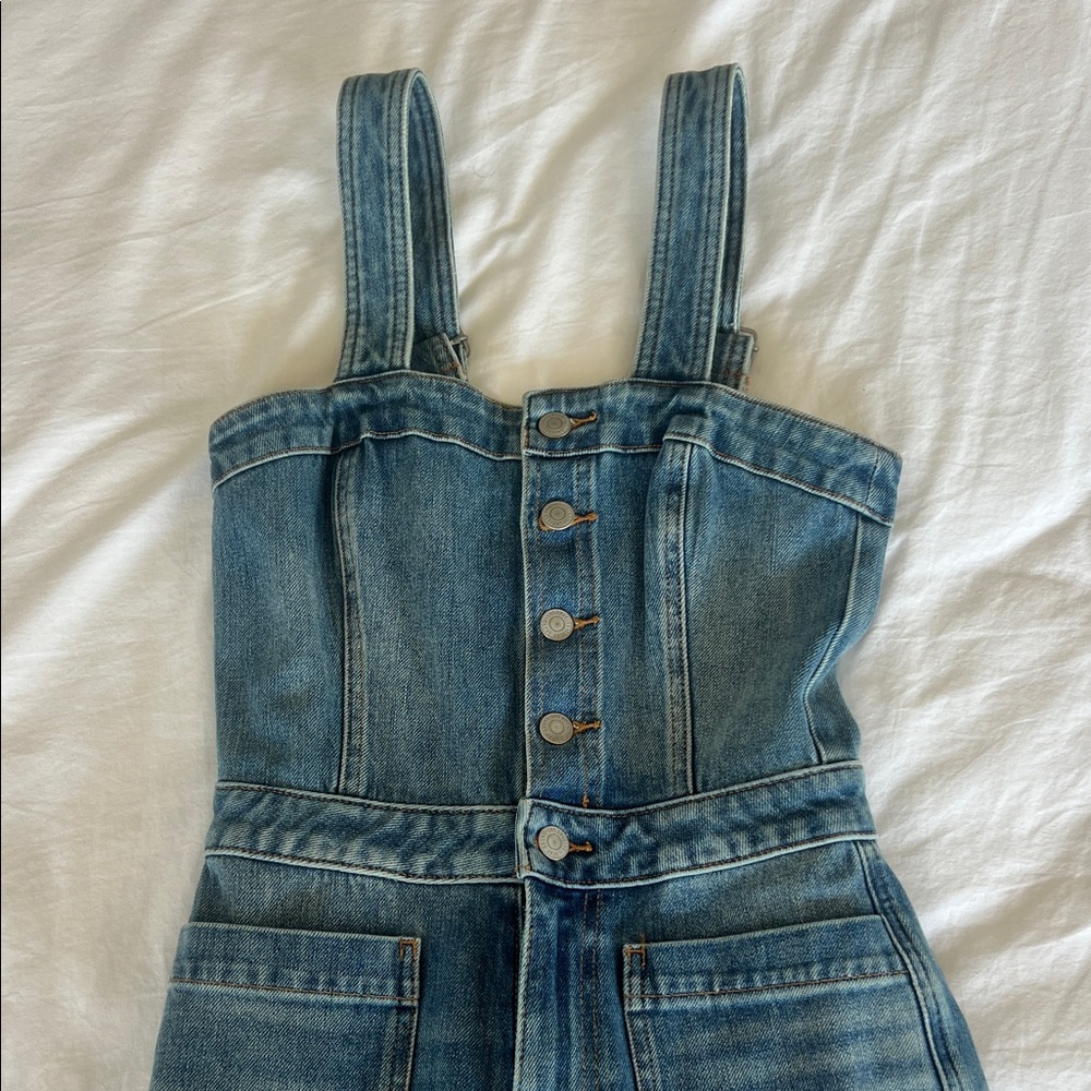 Lucky Brand Denim Button-Up Dress